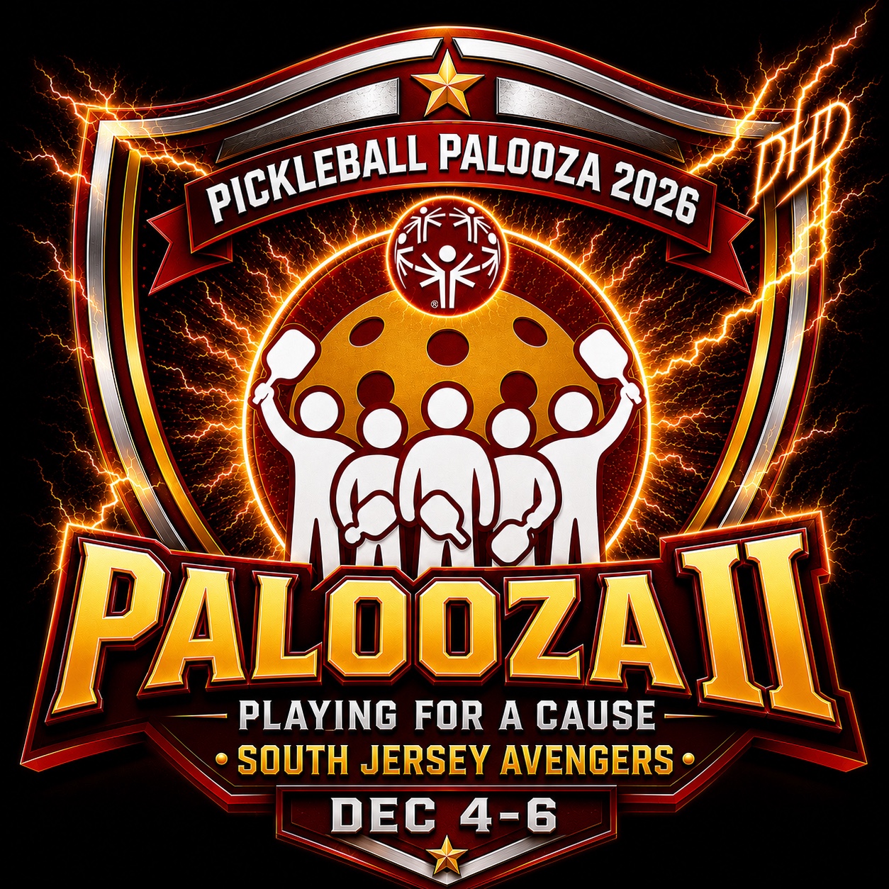 Pickleball Palooza II 2026 artwork